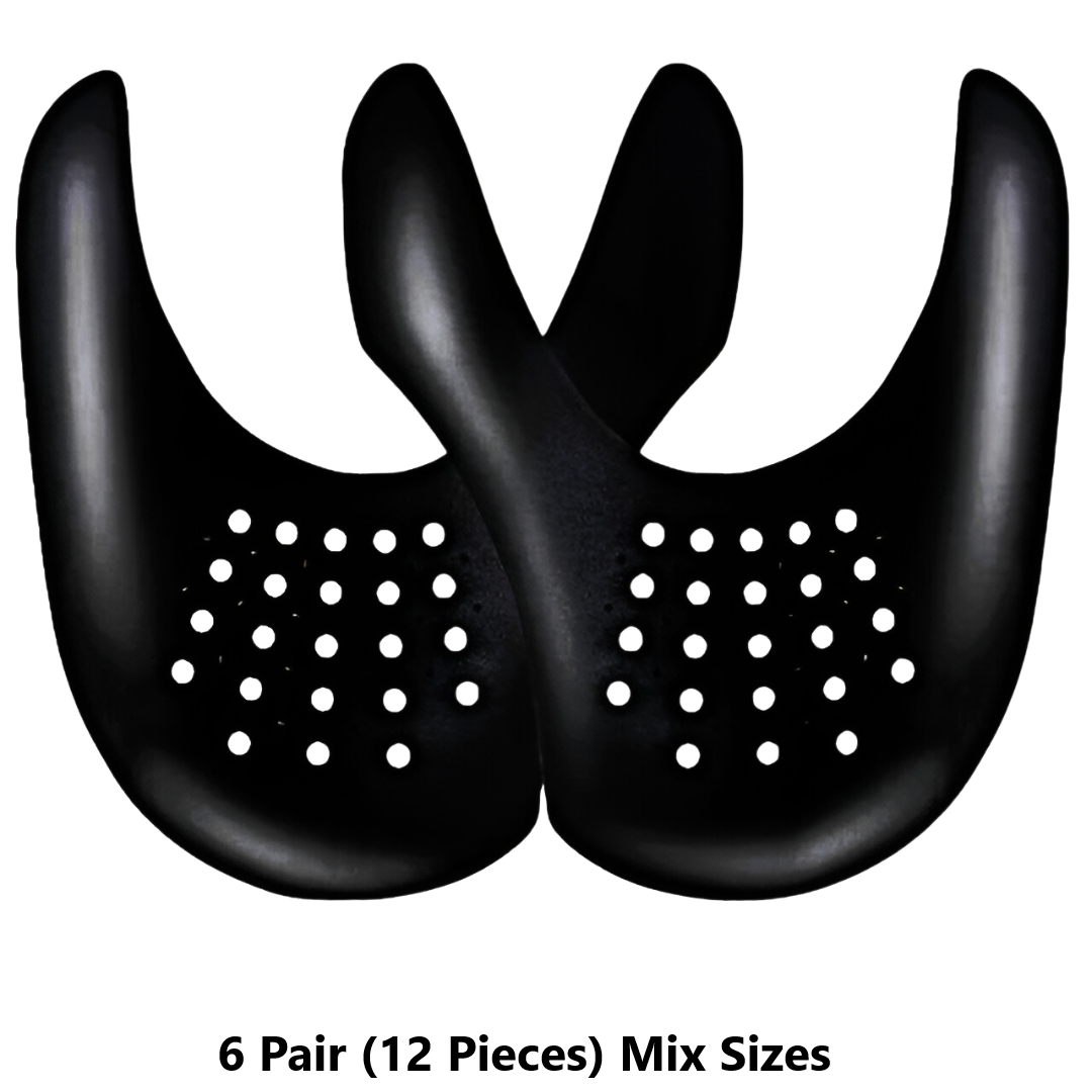 6 Pair (12 Pieces) Crease Protectors Mix Sizes