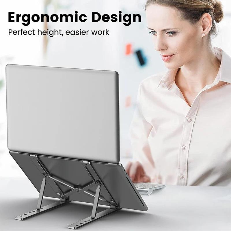 Aluminum Alloy Laptop Stand - Shoe Crease Protectors