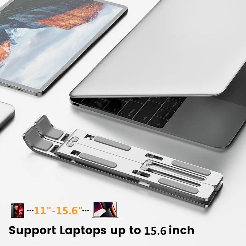 Aluminum Alloy Laptop Stand - Shoe Crease Protectors