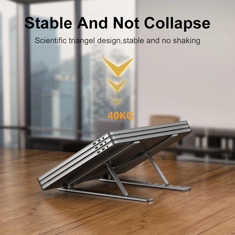 Aluminum Alloy Laptop Stand - Shoe Crease Protectors