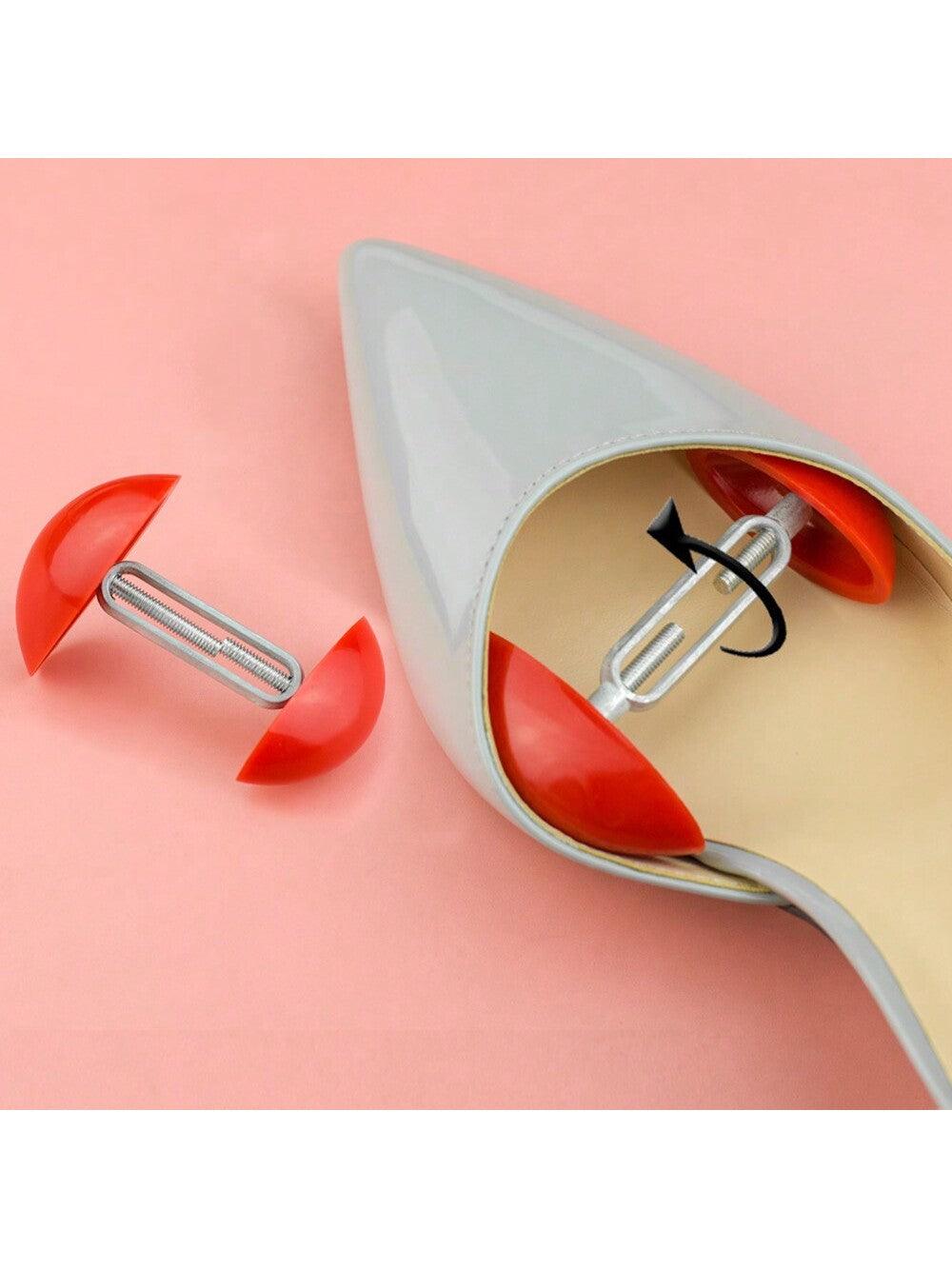 Foot-Fitter Relieves Shoe Tightness in Heels Pumps Adjustable w/Strap for Height & Width Expansion - Shoe Crease Protectors